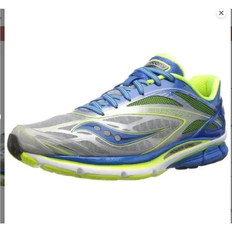 Saucony shoes - S202401040 - S20240-1-040 - Silver/Blue/Citron (UPC: 018473218228) 4