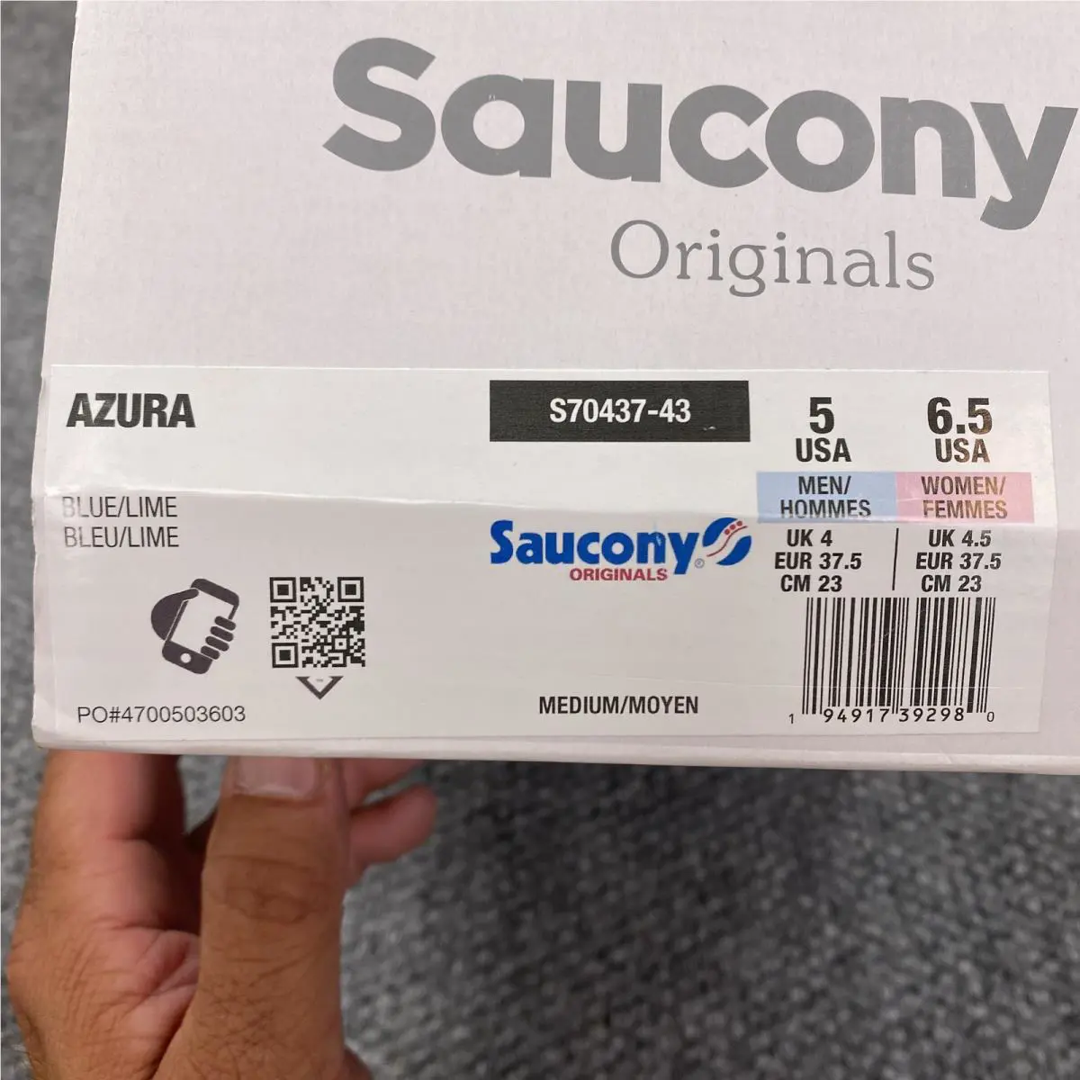 Saucony shoes - Saucony Azura ST - Azura - S70437-43 - Blue 13