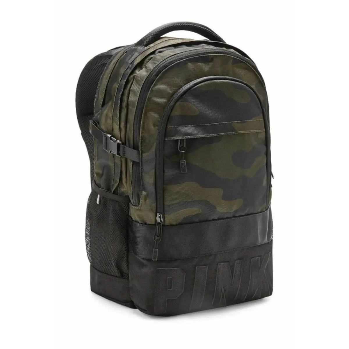 Victoria`s Secret Pink Collegiate Backpack Travel Laptop Book Bag Rare Gift
