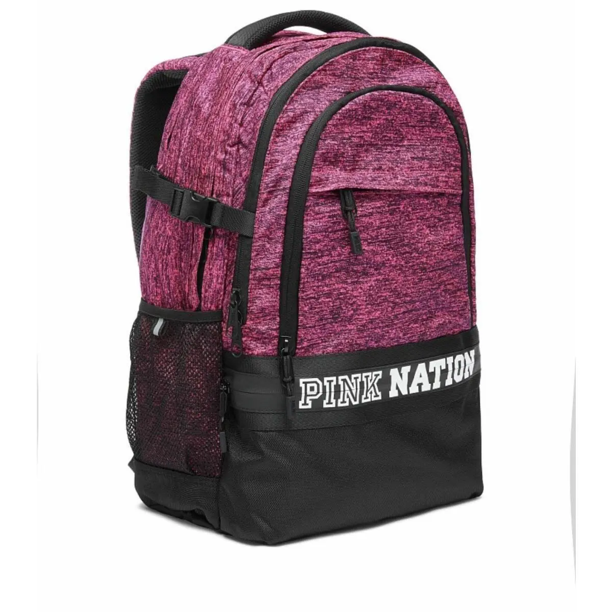 Victoria`s Secret Pink Collegiate Backpack Travel Laptop Book Bag Rare Gift