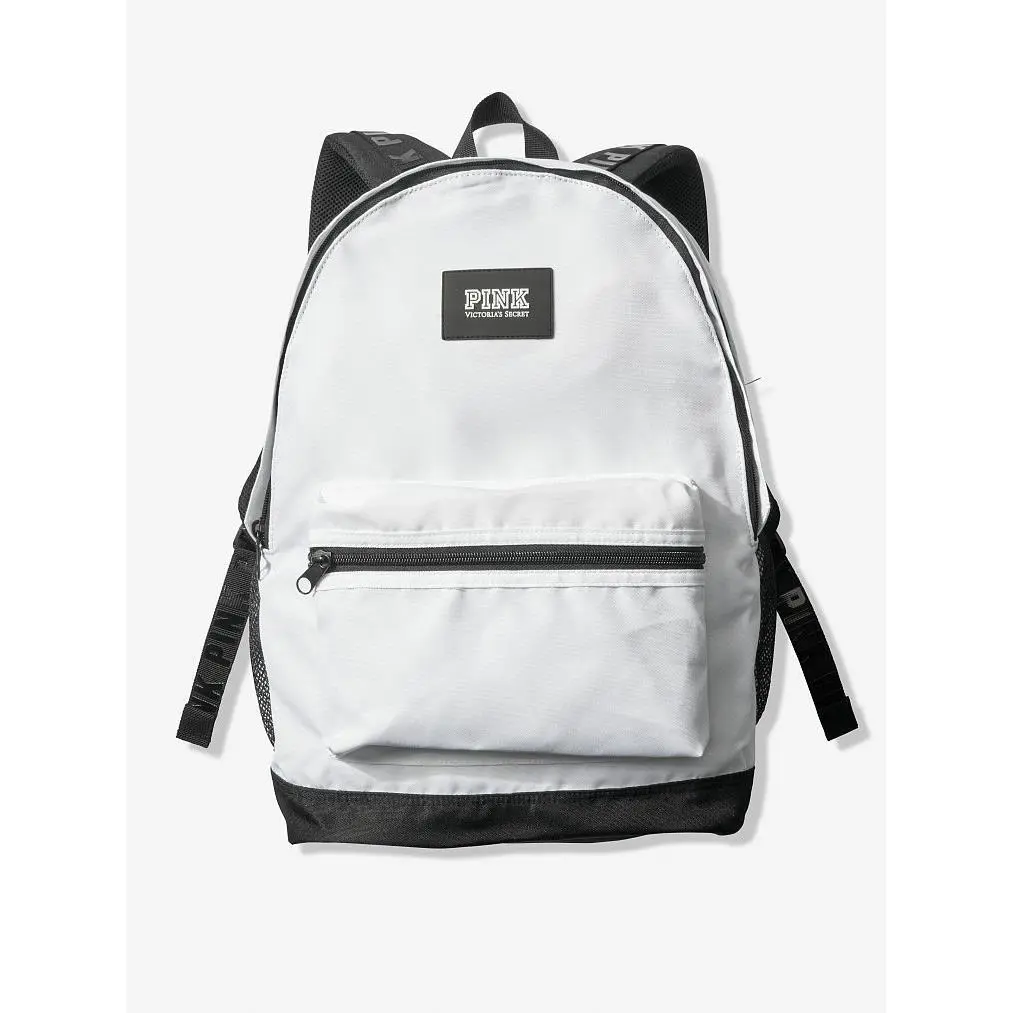 Victoria`s Secret Pink Backpack School Campus Laptop Book Bag Travel Tote