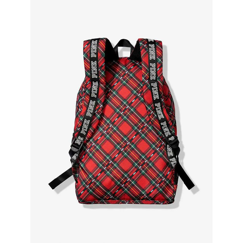 Victoria`s Secret Pink Campus Backpack Laptop Travel Book Bag Tote Rare Gift
