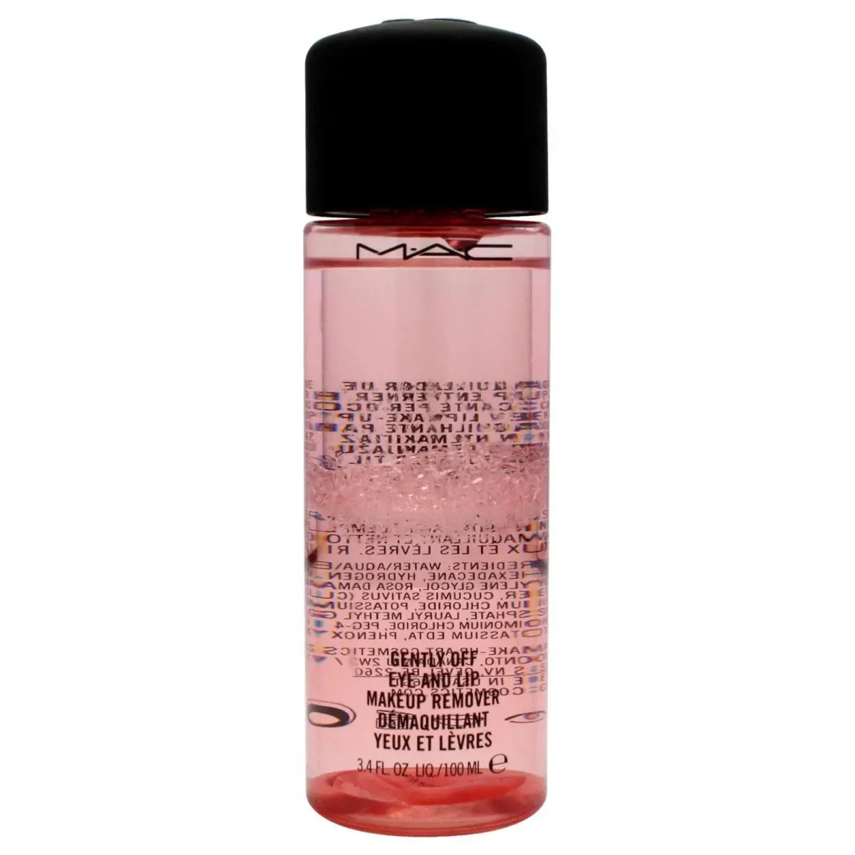 Mac Cosmetics Cranberry Dual Phase Makeup Remover Oil Water 3.4oz Waterproof Mascara Lip Color