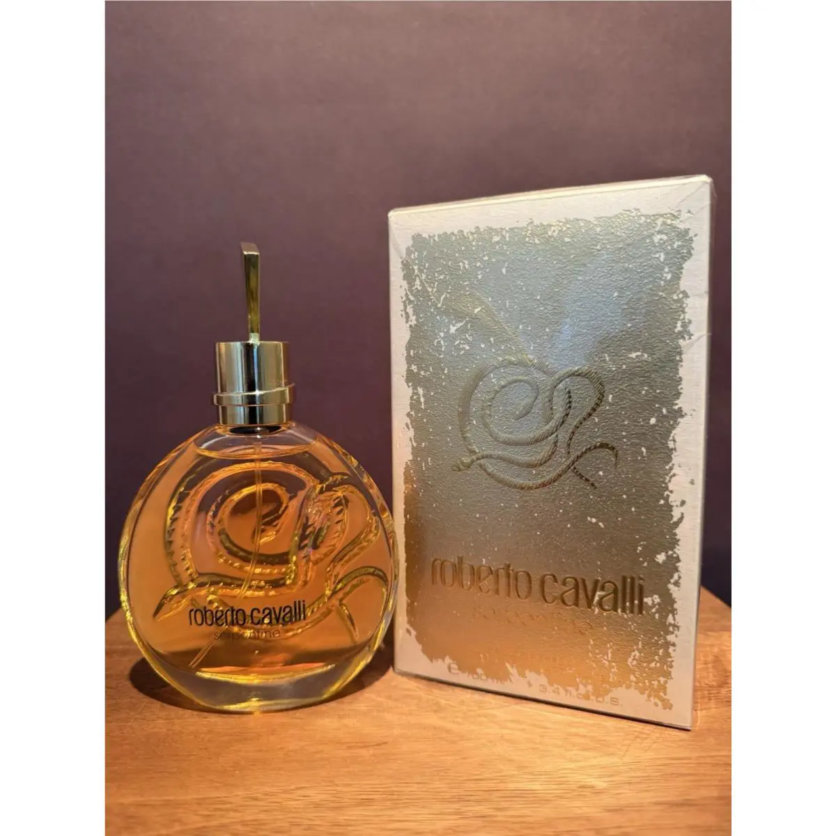 Roberto Cavalli Serpentine 3.4 Fl. Oz. / 100 ml Eau de Toilette Spray Rare