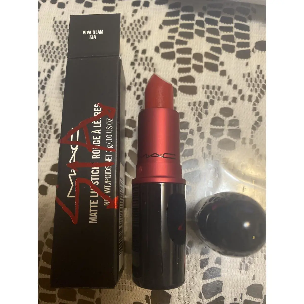 Mac Matte Lipstick Viva Glam Sia Limited Ed