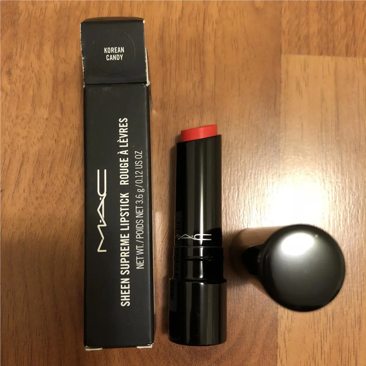 Mac Sheen Supreme Lipstick Korean Candy” Rare