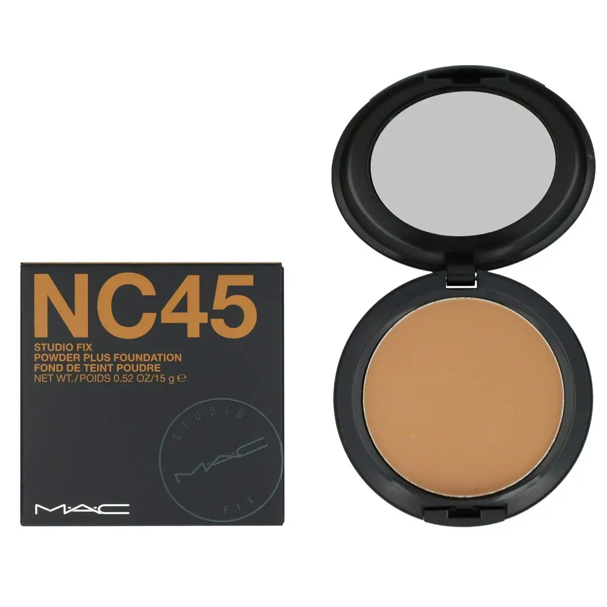 Mac Studio Fix Powder Plus Foundation Medium Deep 0.53 Ounce Long Wearing