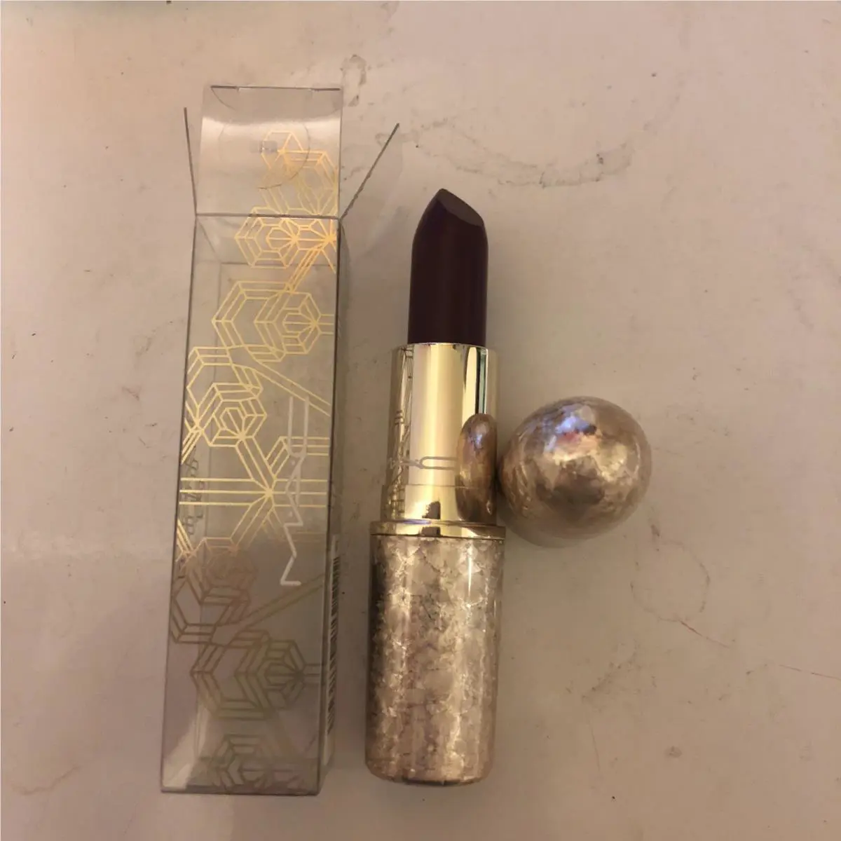 Mac Matte Lipstick “diva Ltd Ed Holiday Packaging