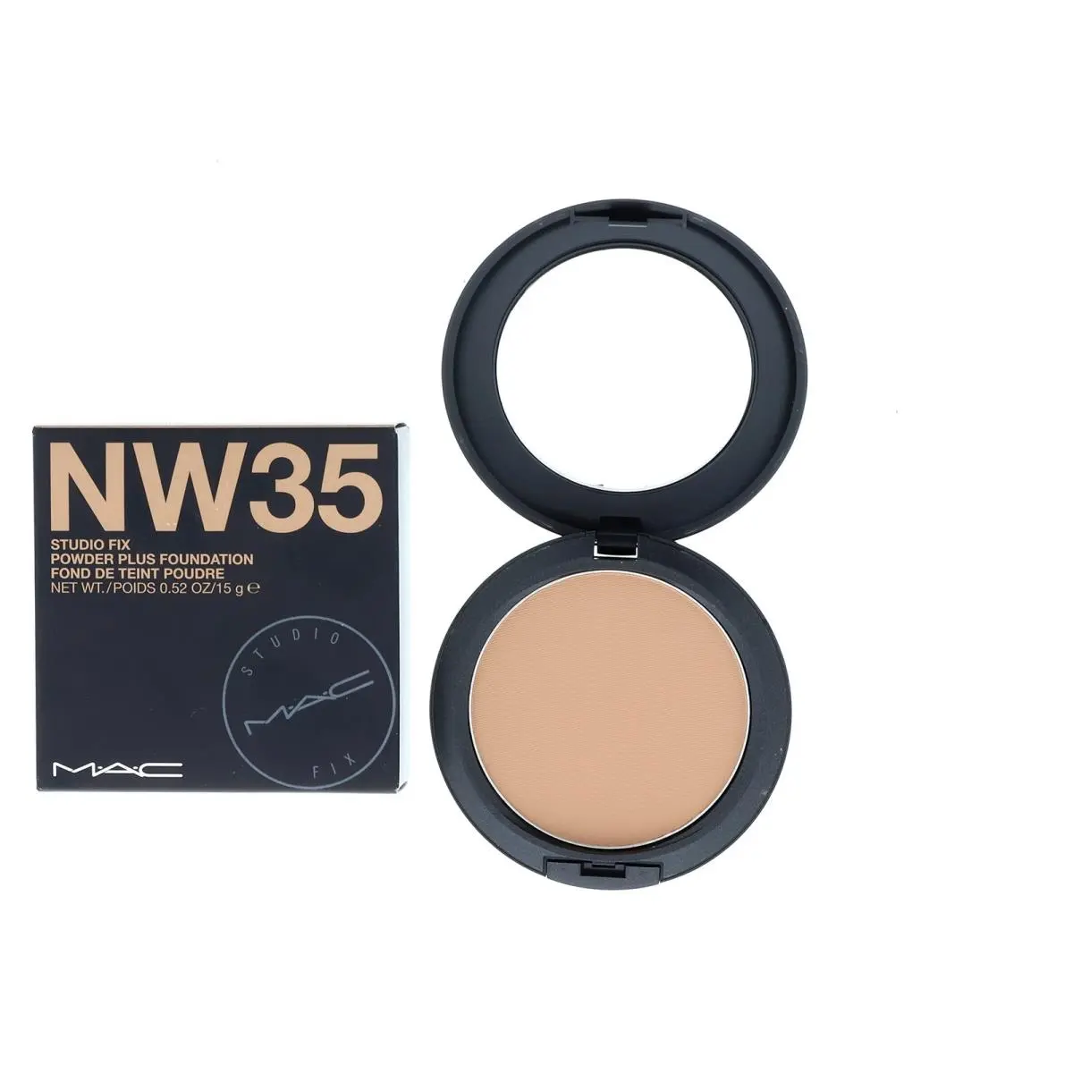 Mac Studio Fix Powder Plus Foundation Nw35 Medium Beige Full Coverage Matte by MAC Cosmetics