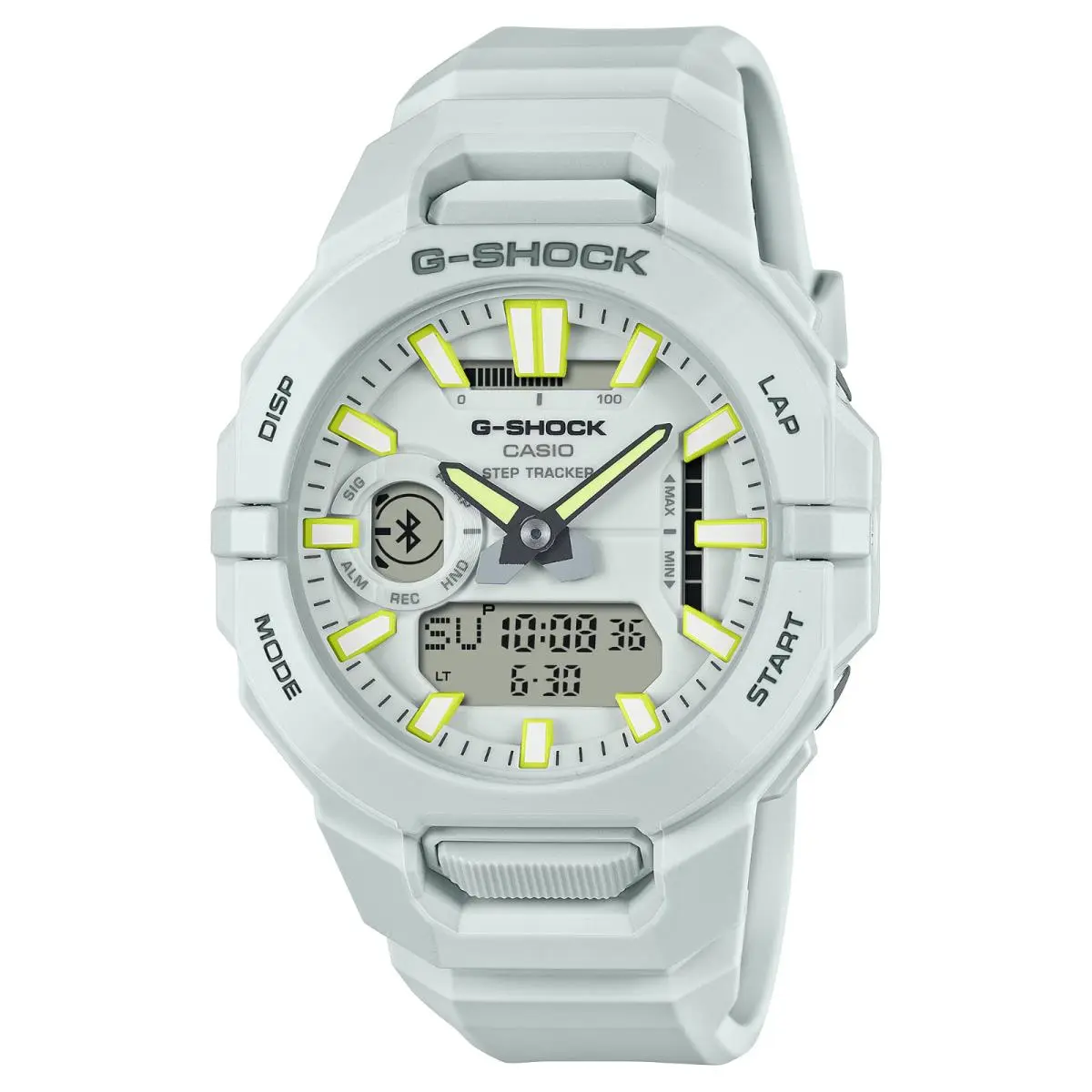 G-shock Move Analog-digital White Dial Men`s Watch GBA950-7A by Casio