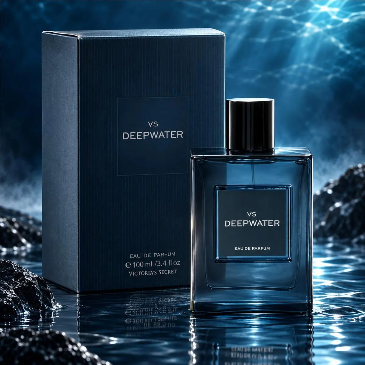 VS Him Deepwater Victoria`s Secret 3.4 Oz 100 ml Edp Eau De Parfum Spray Men