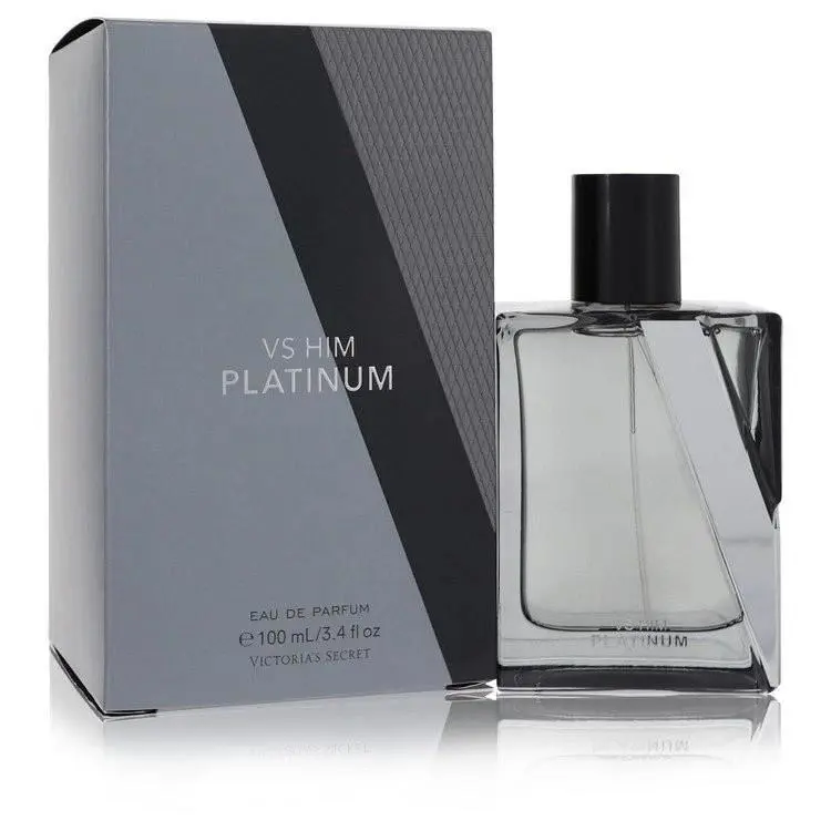 Vs Him Platinum by Victoria`s Secret Edp Spray 3.4 oz-100 ml For Men Seal