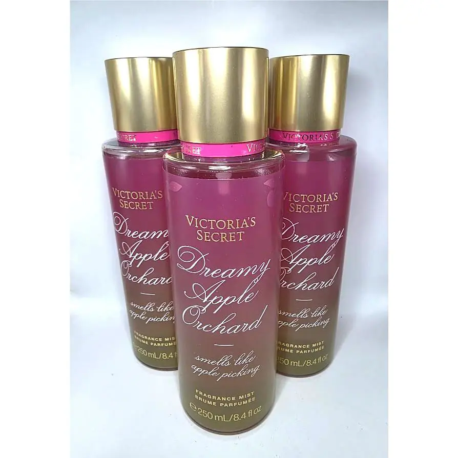 Victoria`s Secret Dreamy Apple Orchard Body Mist 8.4 FL OZ Each 3
