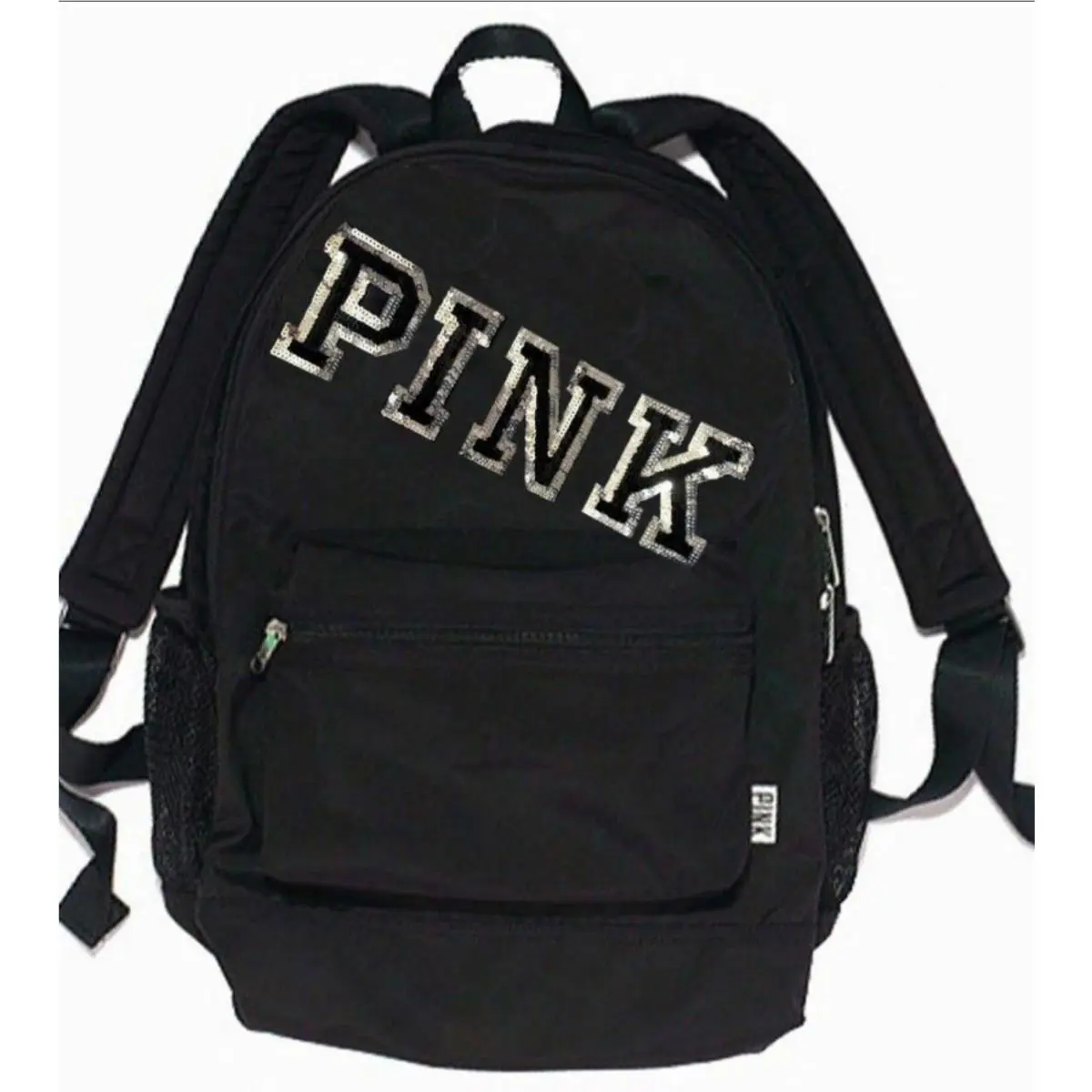 Victoria`s Secret Pink Campus Backpack Laptop Travel Book Bag Tote Rare Gift