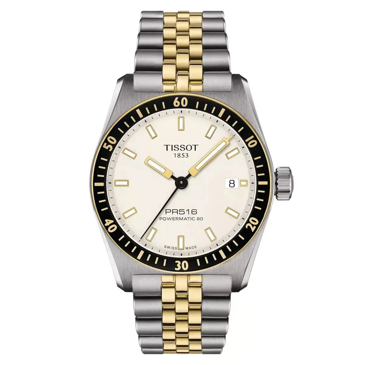 Tissot PR516 Auto 38mm Two-tone Men`s Watch T149.407.22.011.00