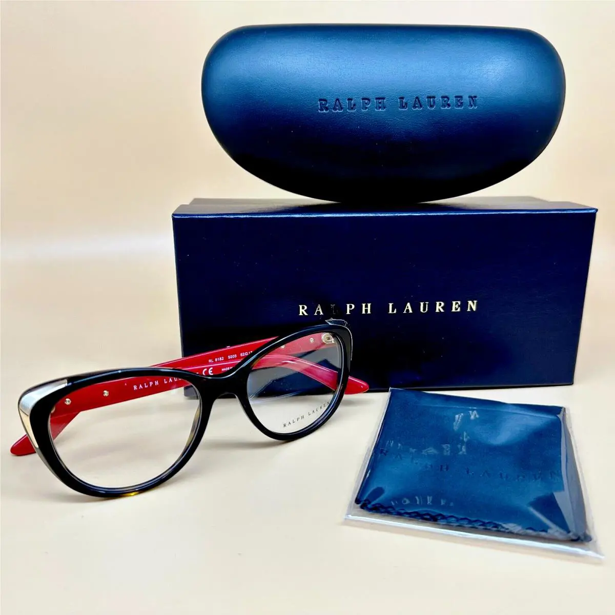 Ralph Lauren RL6182 5003 Glasses Frames Designer Eyewear Unisex