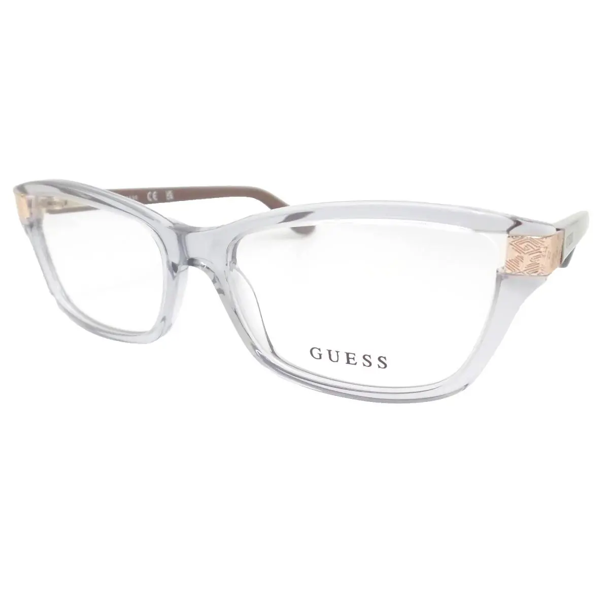 Guess GU2956 020 Crystal Grey Rose Gold 54mm Eyeglass Frames