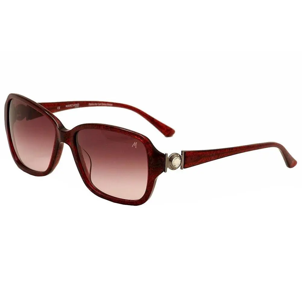 By Marciano Women`s GM693 GM/693 BU-67 Burgundy Fashion Sunglasses 58mm by Guess