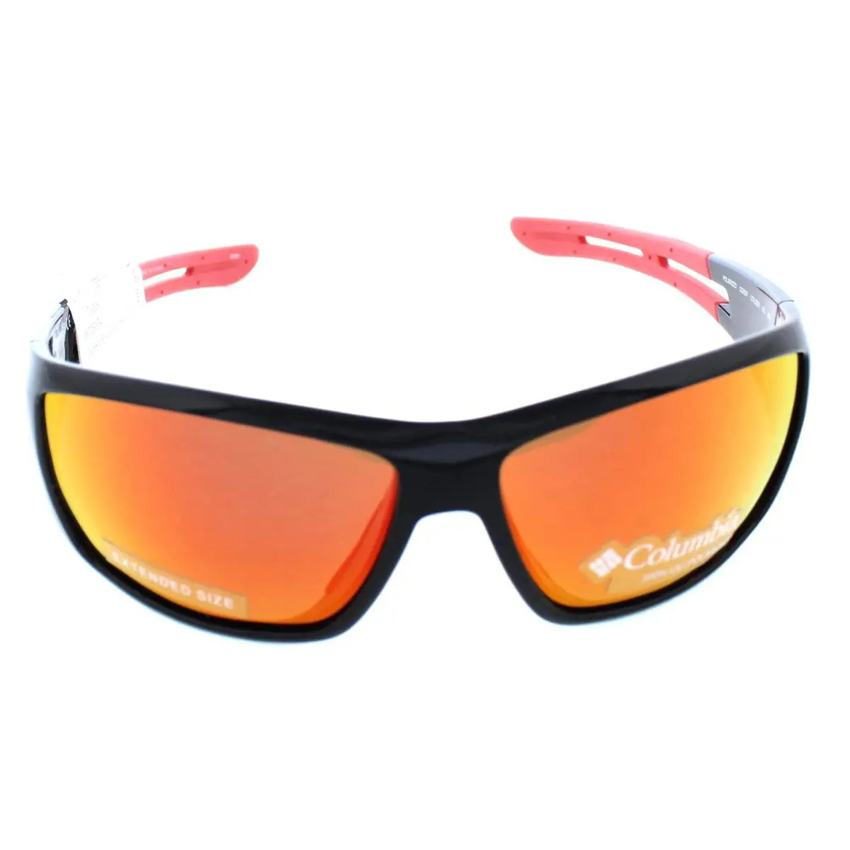 Unisex C525SPG Utilizer Sunglasses Non-rxable Shy Black-red/orange Revo by Columbia