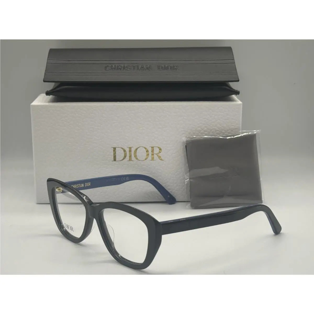 Christian  Laparisiennedior S2I 1000 Black Sunglasses 54-15 by Dior