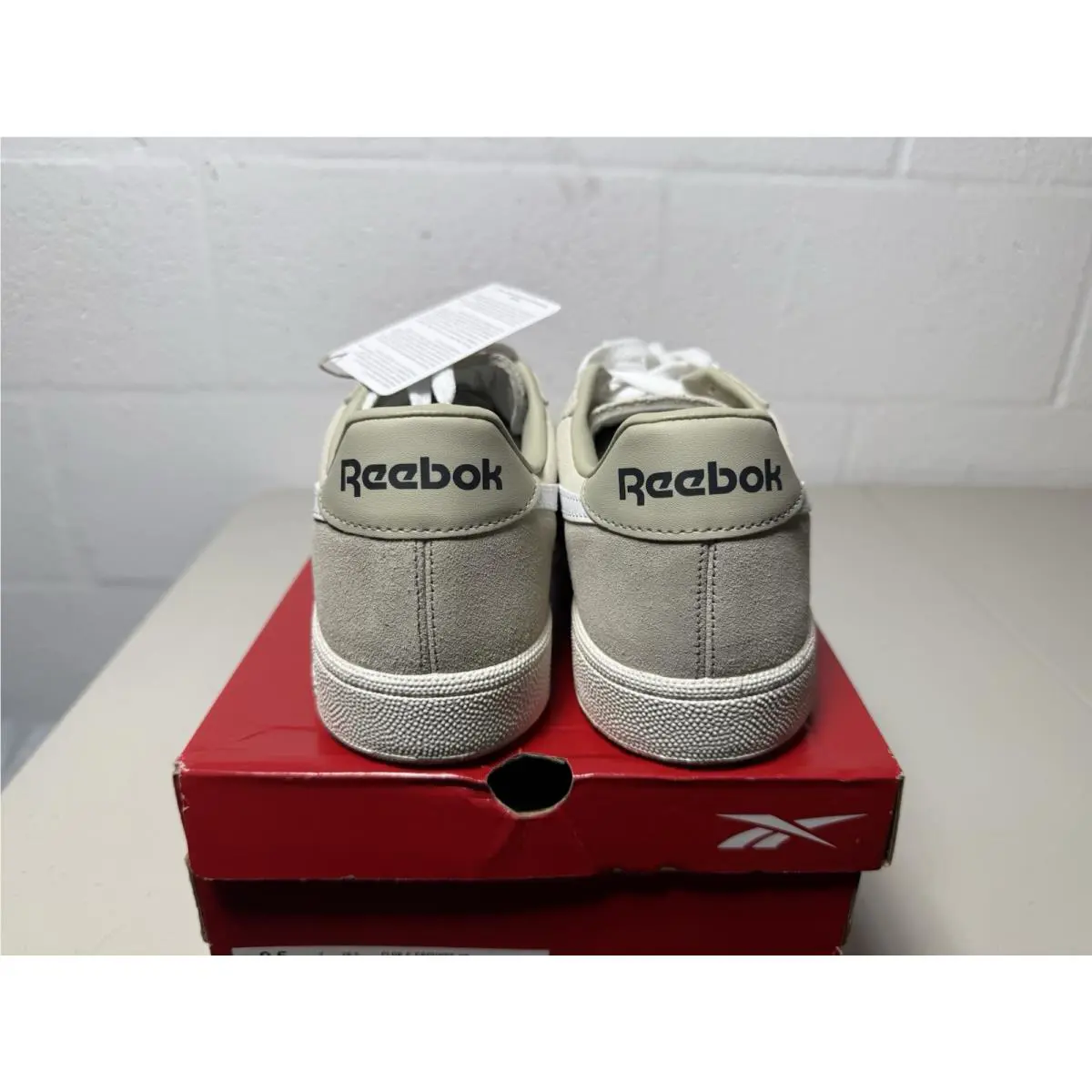 Reebok shoes - Reebok Club C Grounds - Club Grounds - Beige/Beige/White 4