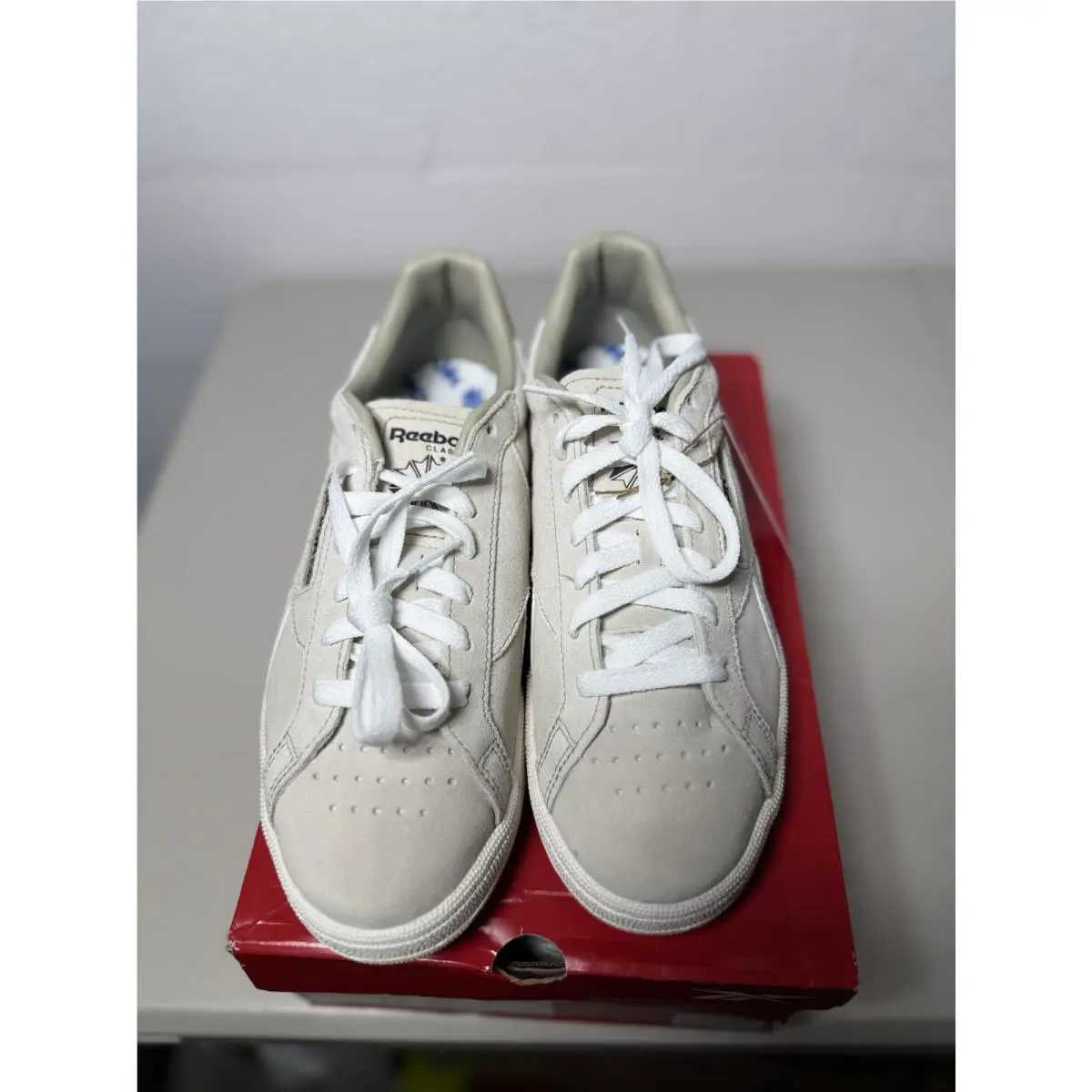 Reebok shoes - Reebok Club C Grounds - Club Grounds - Beige/Beige/White 1