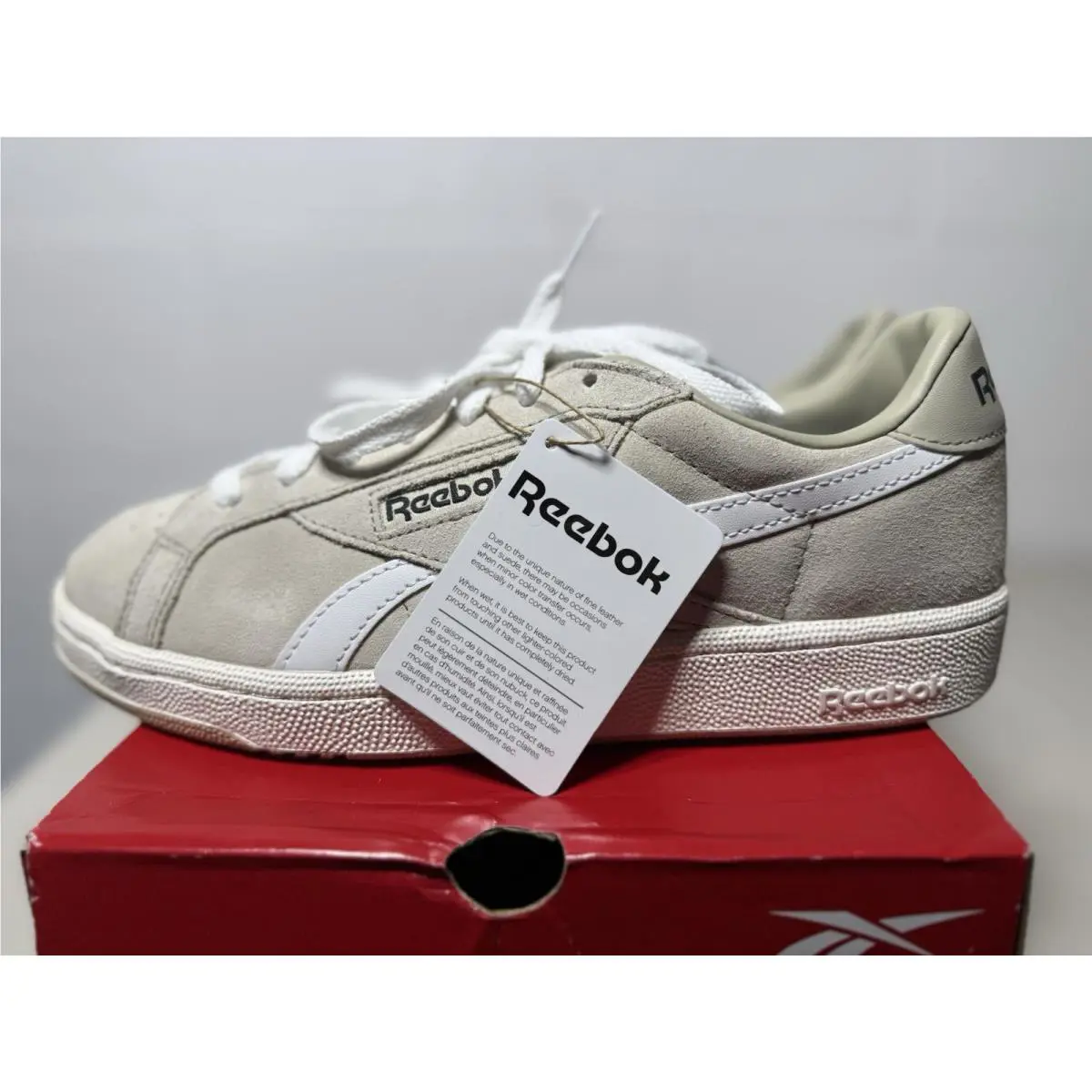 Reebok shoes - Reebok Club C Grounds - Club Grounds - Beige/Beige/White 10