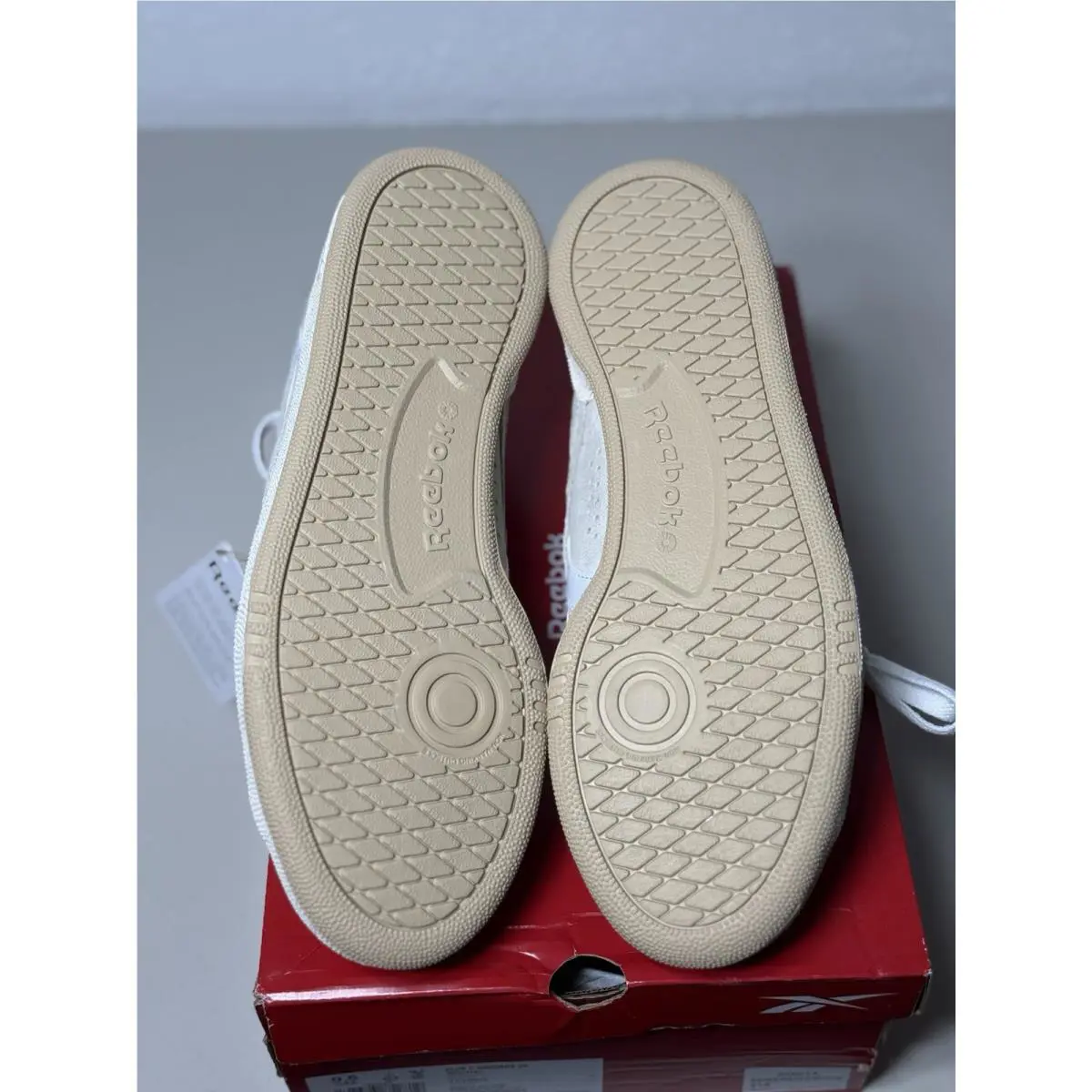 Reebok shoes - Reebok Club C Grounds - Club Grounds - Beige/Beige/White 12