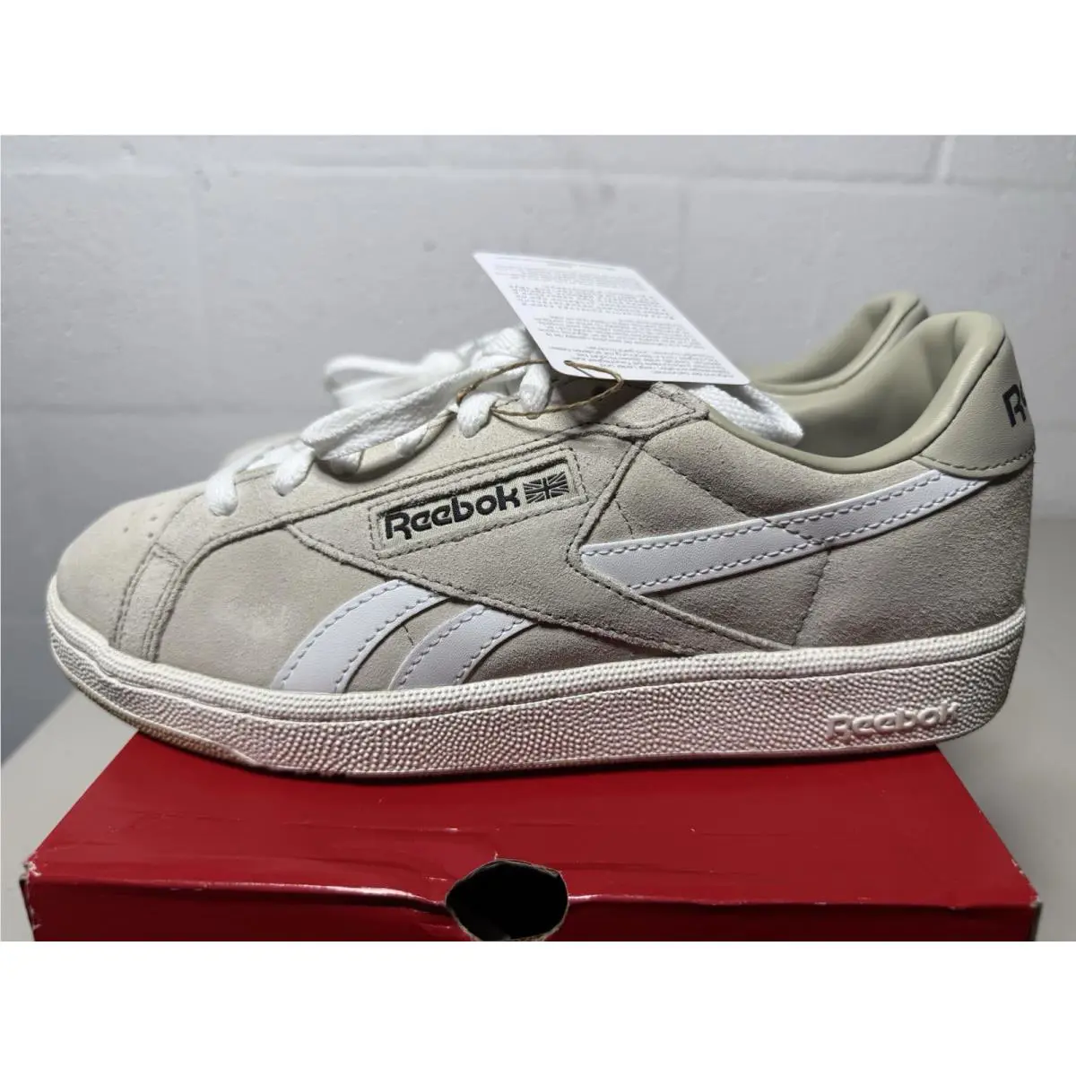 Reebok shoes - Reebok Club C Grounds - Club Grounds - Beige/Beige/White 6