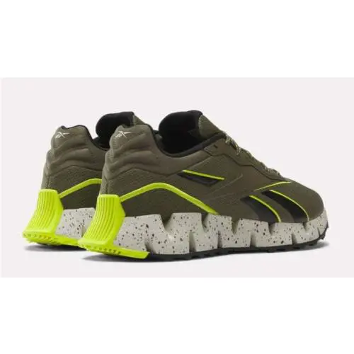 Reebok shoes - Armgrn/Cblack/Aciyel 6