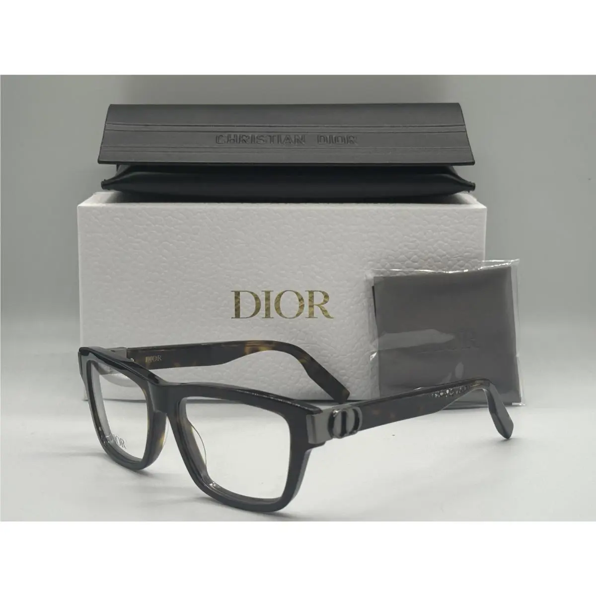 Christian  CD Icono S1I 2000 Dark Havana Sunglasses 55-17 by Dior