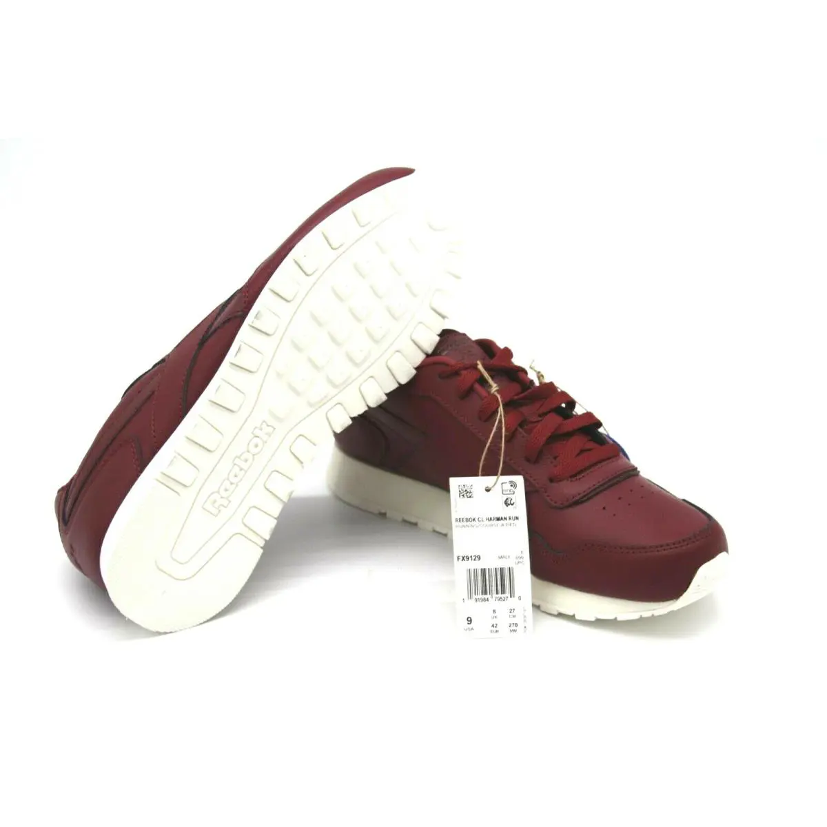 Reebok shoes - Reebok Classic Harman Run - Classic Harman Run - FX9129 - MERLOT/MAROON/CHALK 6