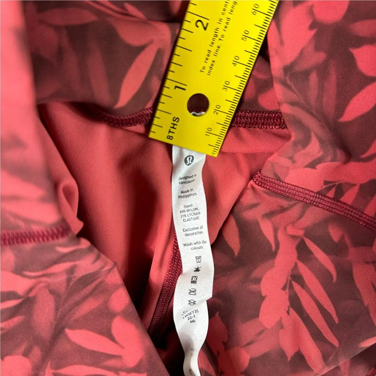 Lululemon clothing - LW5ET3S - LW5ET3S - Red 6