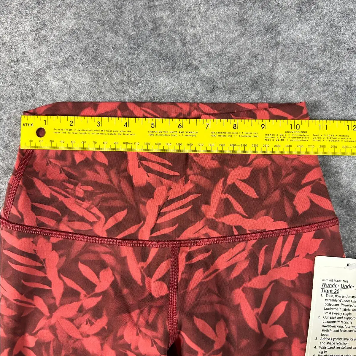 Lululemon clothing - LW5ET3S - LW5ET3S - Red 5