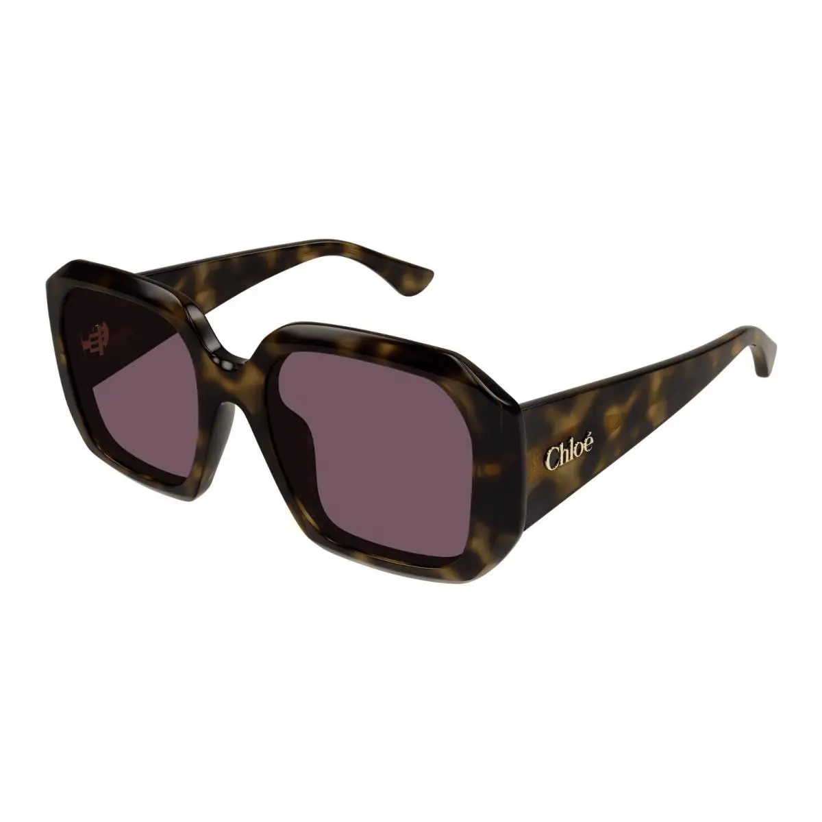 Chloe CH0300S Havana/violet 002 Sunglasses