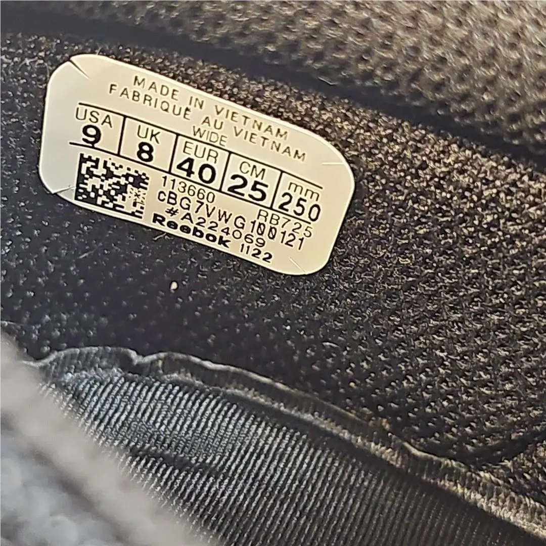 Reebok shoes - Reebok Work - Work - RB 725 - Black (UPC: 690774612204) 13