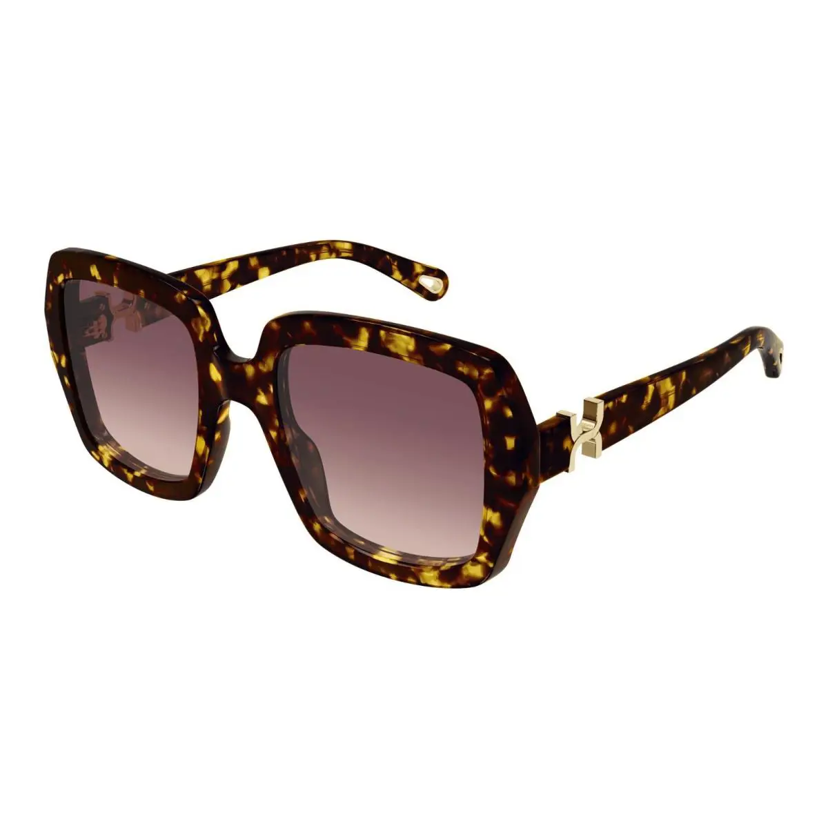Chloe CH0301S Havana/red 002 Sunglasses