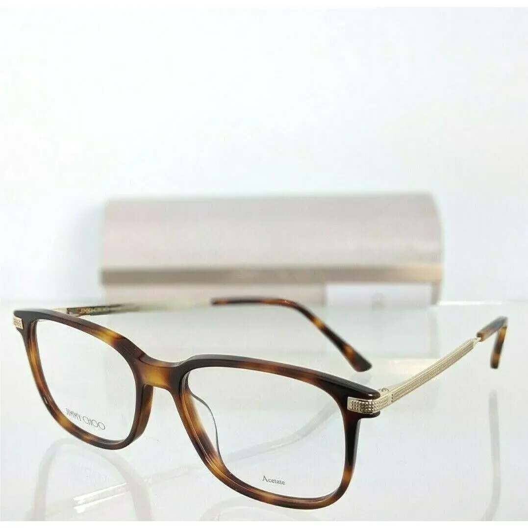 Jimmy Choo Eyeglasses JM 008/G 086 Tortoise Gold Frame 008