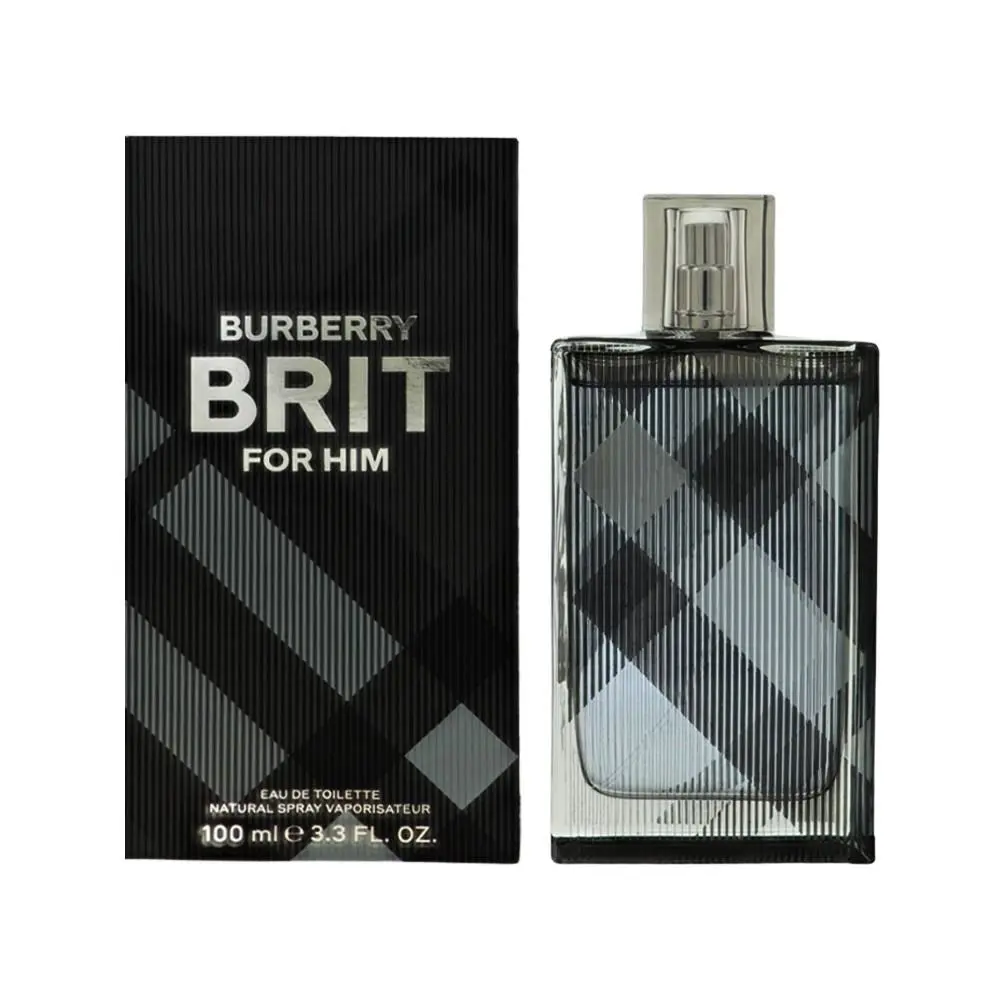 Burberry Brit by Burberry Box For Men 3.3 Oz Eau De Toilette Spray