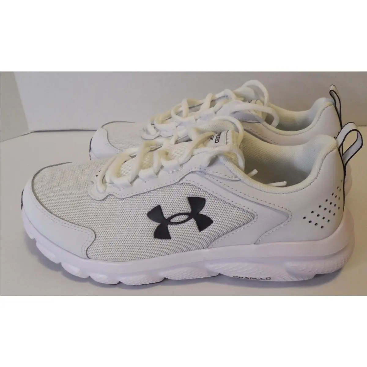 Under Armour shoes - UA W Charged Assert 9 D - 3024862-100 - White (UPC: 195252120993) 3