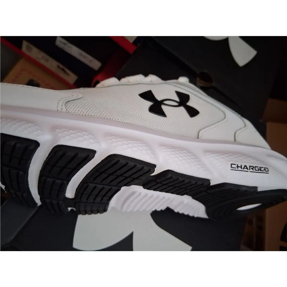 Under Armour shoes - 3024862100 - 3024862-100 - White 3