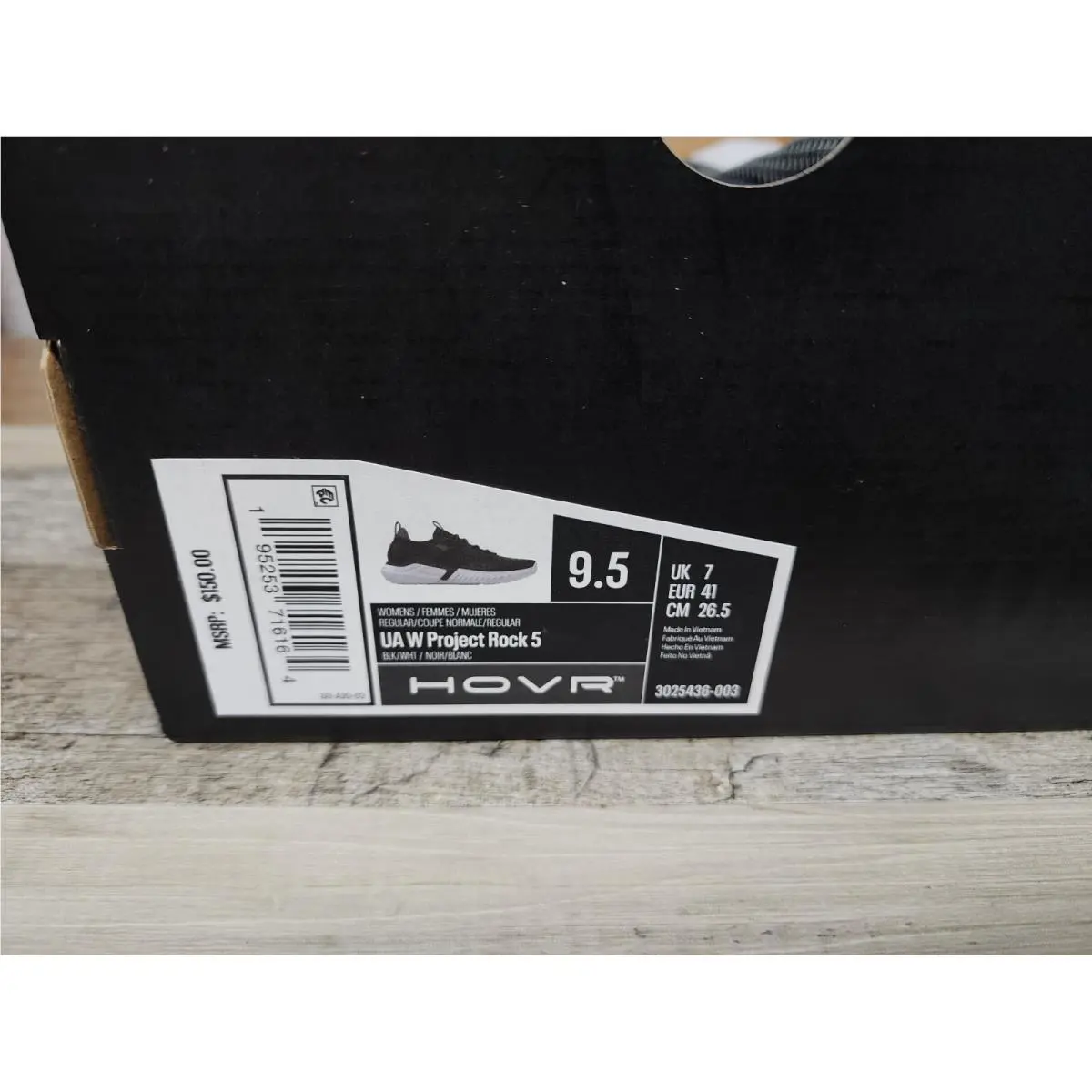 Under Armour shoes - Under Armour Project Rock 5 - Black 11