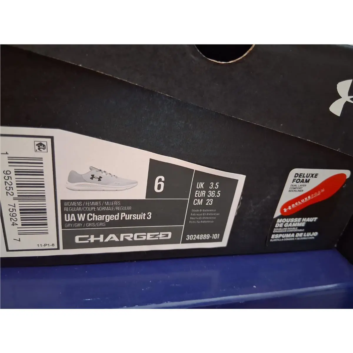 Under Armour shoes - Gray 1