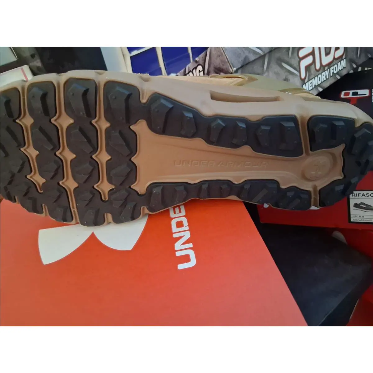 Under Armour shoes - Brown 2