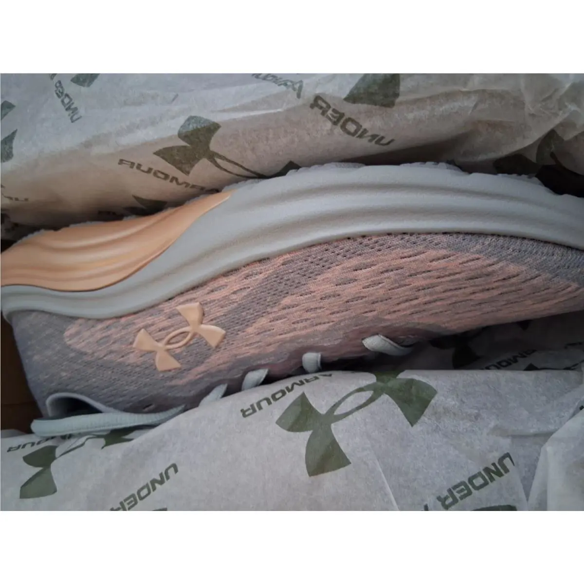 Under Armour shoes - Light Pink and Purple 4