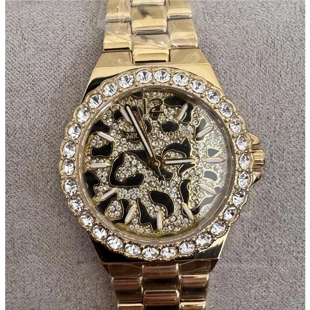 MK7394 Lennox Three-hand Gold-tone Stainless Steel Watch by Michael Kors