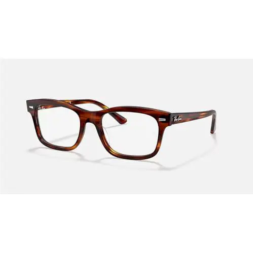 Ray-ban RB5383 2144 Burbank Optics Square Striped Havana Eyeglasses