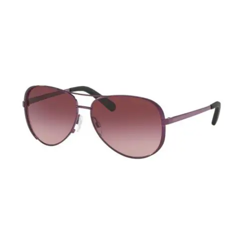 Michael Kors Woman Sunglasses MK5004 Plum Metal/burgundy Gradient Lens 59mm