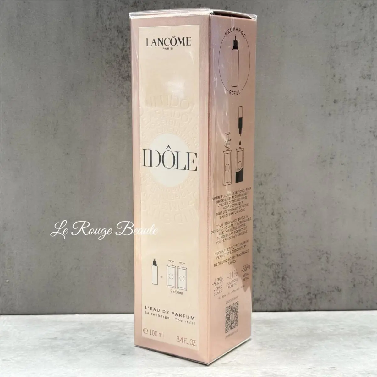 Lancome Idole L`eau De Parfum The Refill L`eau De Parfum 3.4oz/100 ml