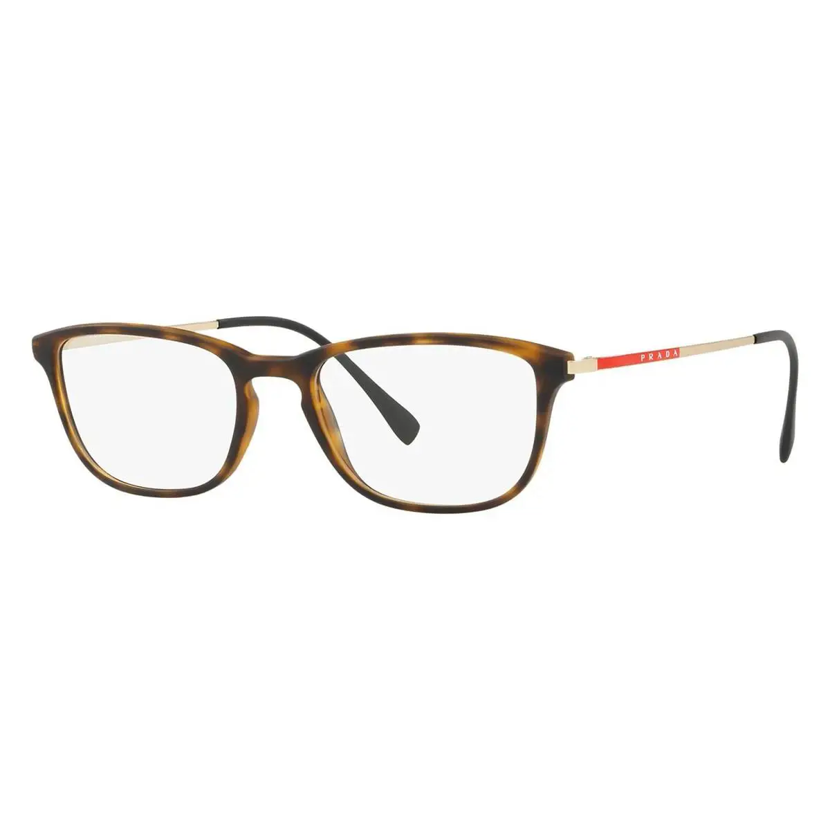 Prada Linea Rossa PS05IV U611O1 Havana-silver Eyeglasses 54mm /
